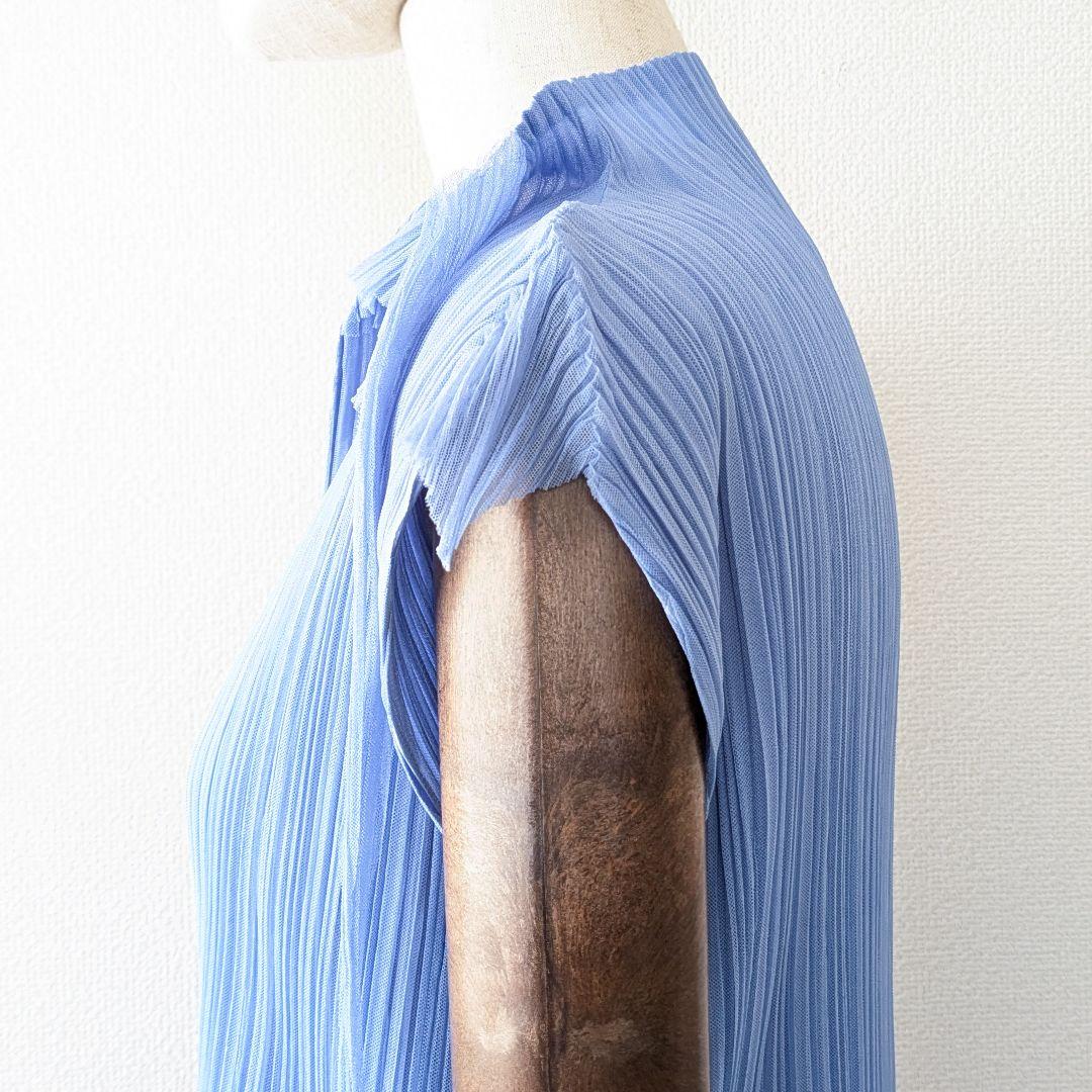 プリーツプリーズ　イッセイミヤケ　レイヤード　プリーツ　ロングワンピース　2