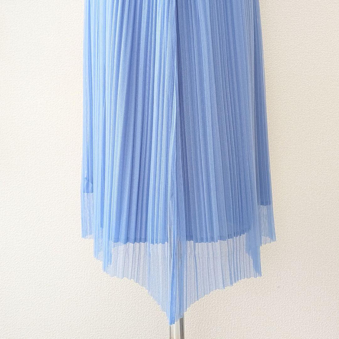 プリーツプリーズ　イッセイミヤケ　レイヤード　プリーツ　ロングワンピース　2