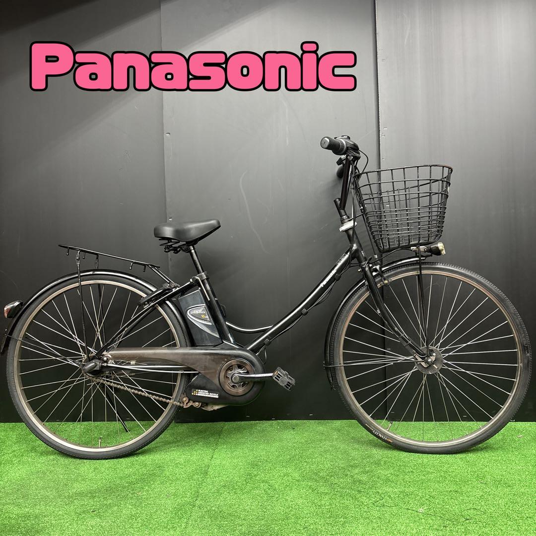 電動自転車 Panasonic A.girls ブラック　64⚫️
