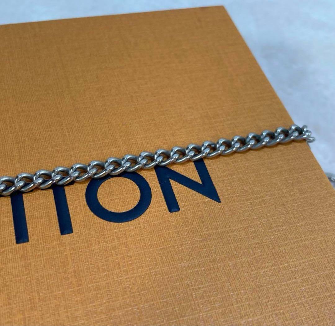 ！美品！　ルイヴィトン　チェーン　チェーンウォレット　シルバー