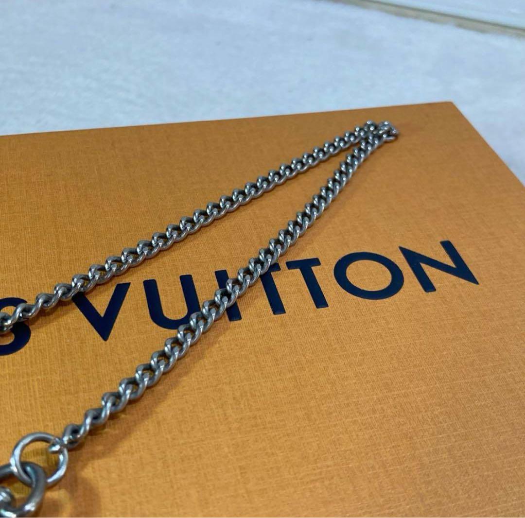 ！美品！　ルイヴィトン　チェーン　チェーンウォレット　シルバー