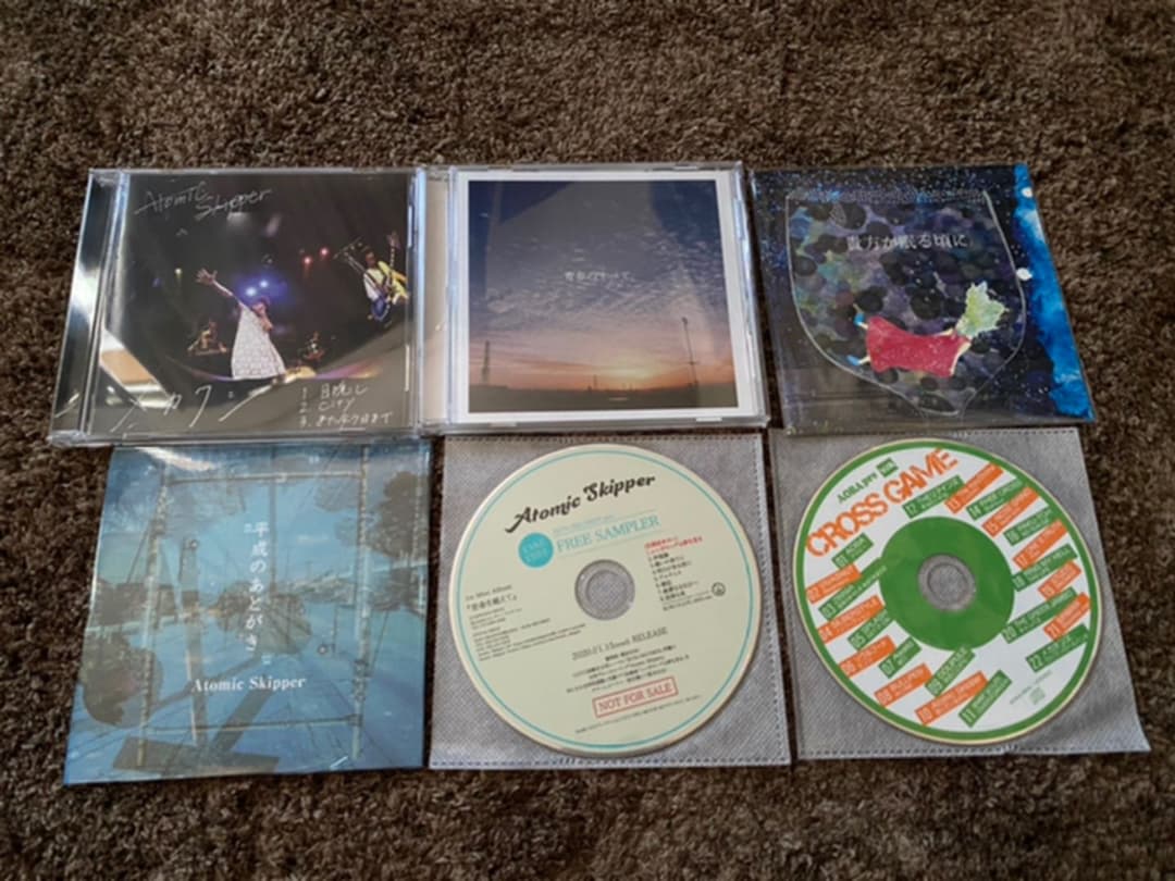 Atomic Skiper デモCD　セット
