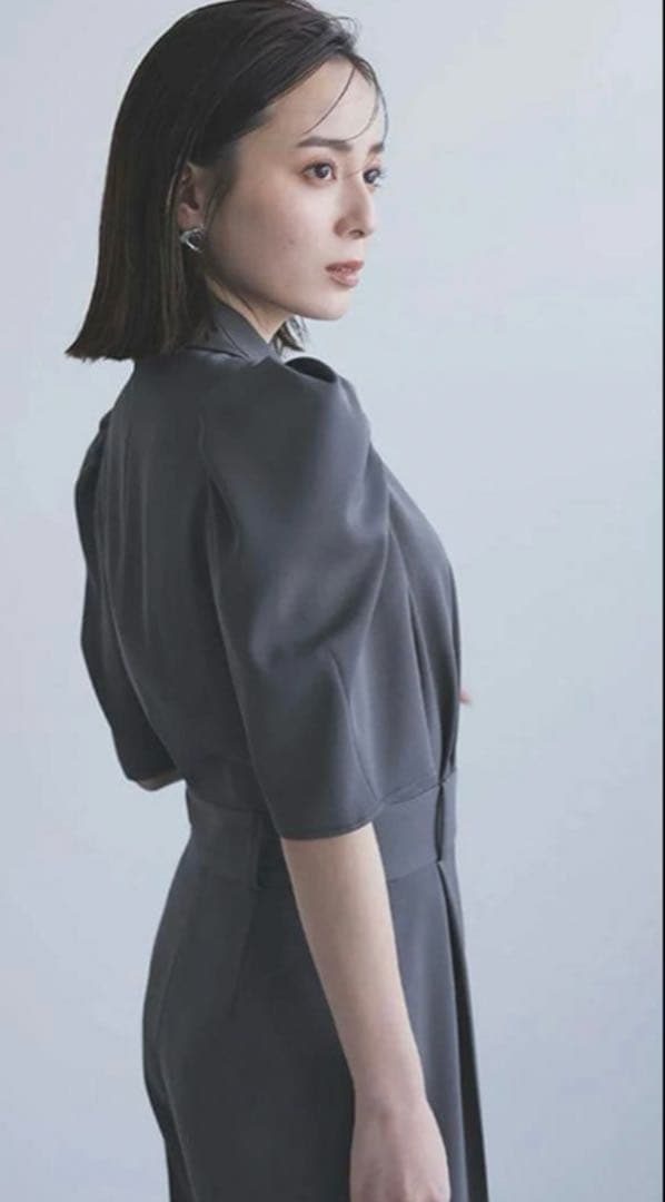 anuans アニュアンス　大人気完売　テーラードオールインワン