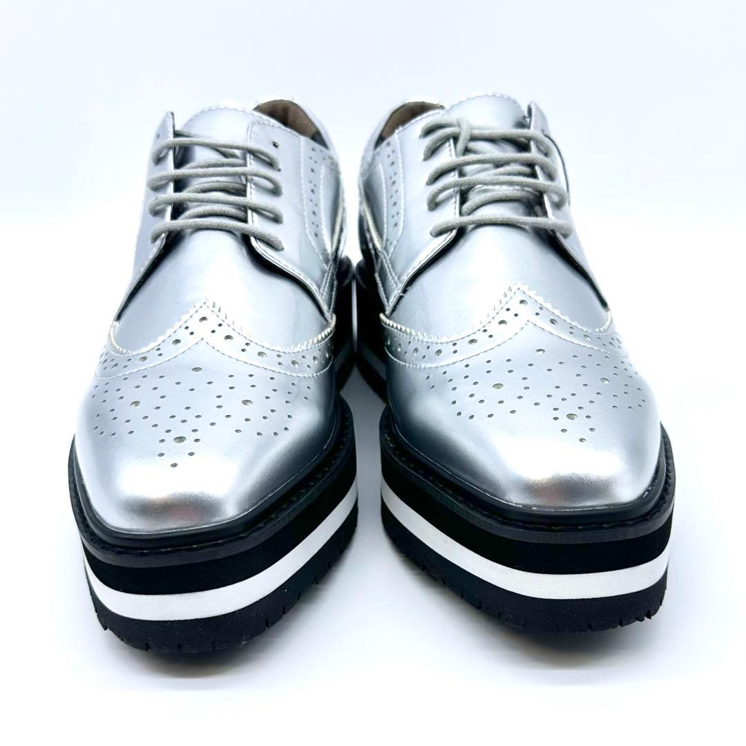 未使用タグ付✨セントアンドリュース ゴルフシューズ スパイクレス M シルバー