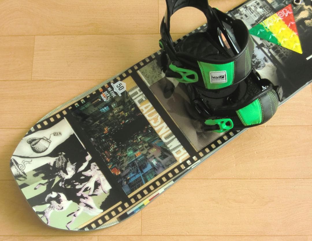 ■■送料無料■HEAD■メンズスノボセット■150/25.5■BOA■WAX済■