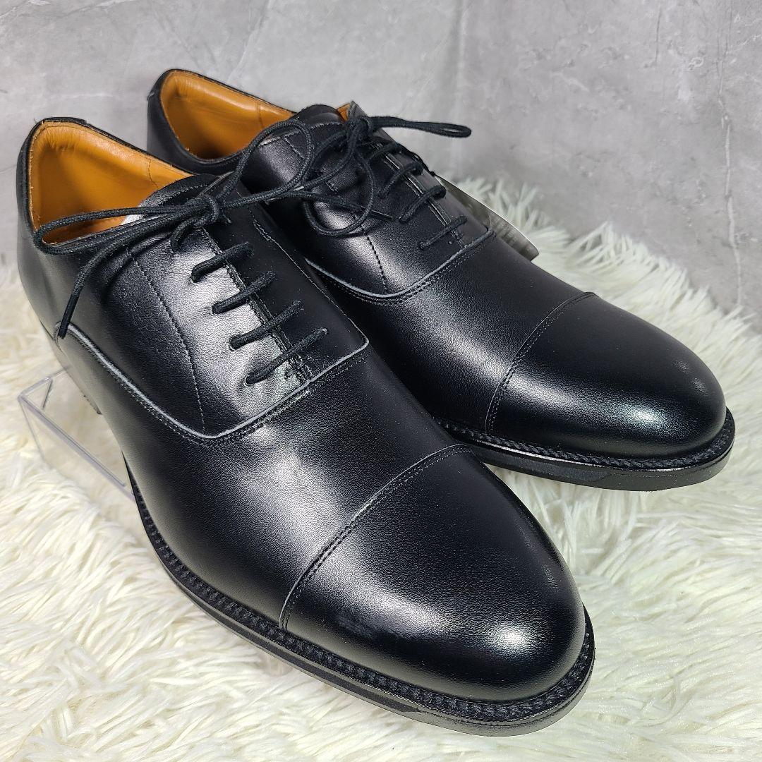 新品【asics RUNWALK】ストレートチップ　ビジネスシューズ　ブラック