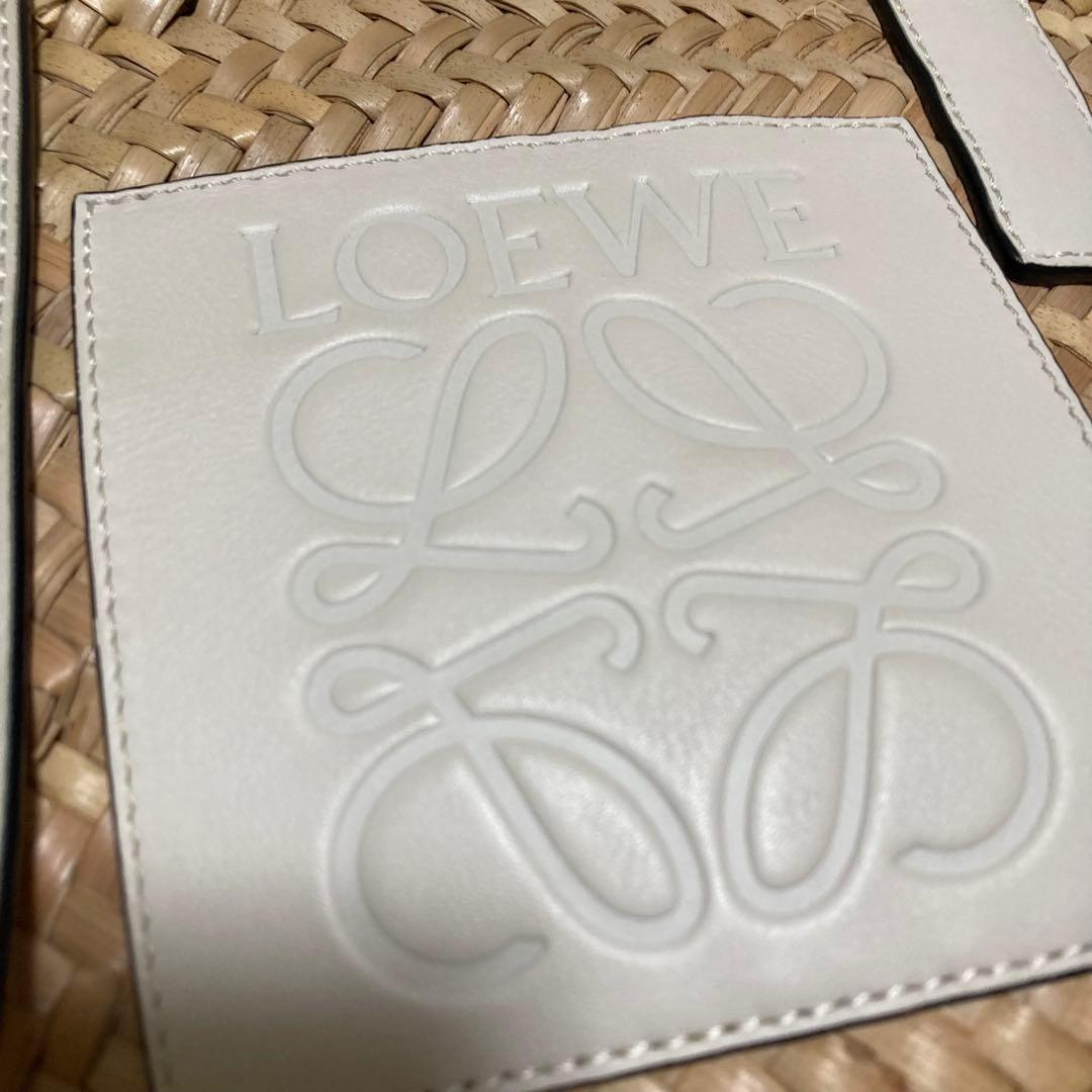 LOEWE ロエベ ラフィアカゴバックSサイズ