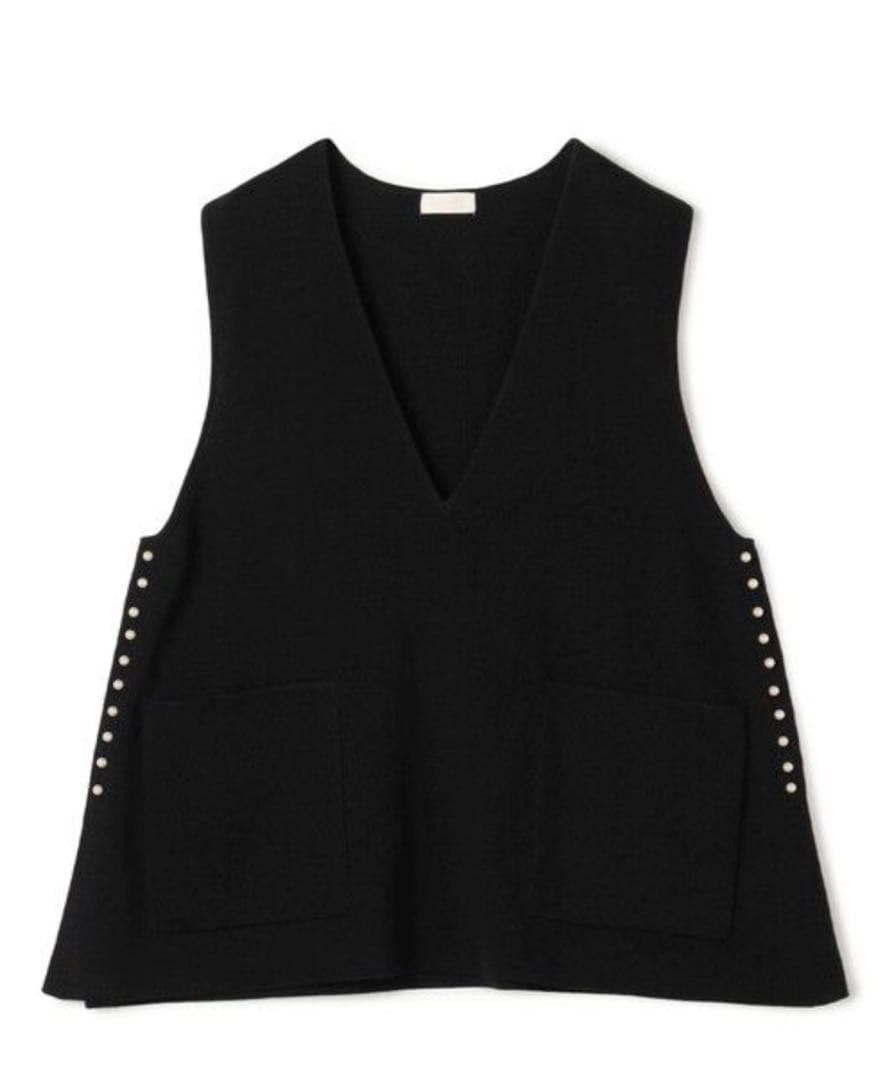 【新品】Ballsey パールコンビVネックベスト　トゥモローランド