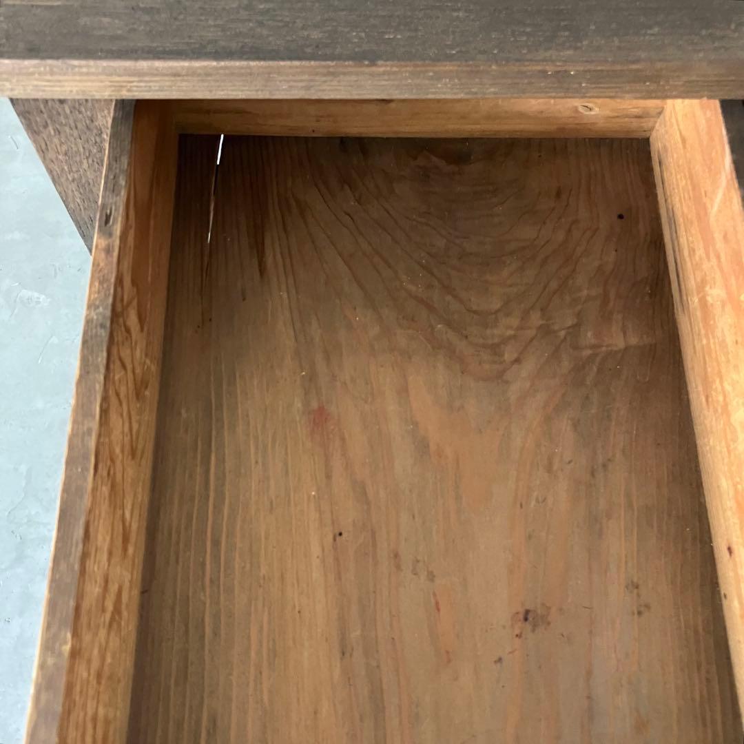 レトロ　アンティーク　ヴィンテージ　古道具　古家具　テーブル　机　木製