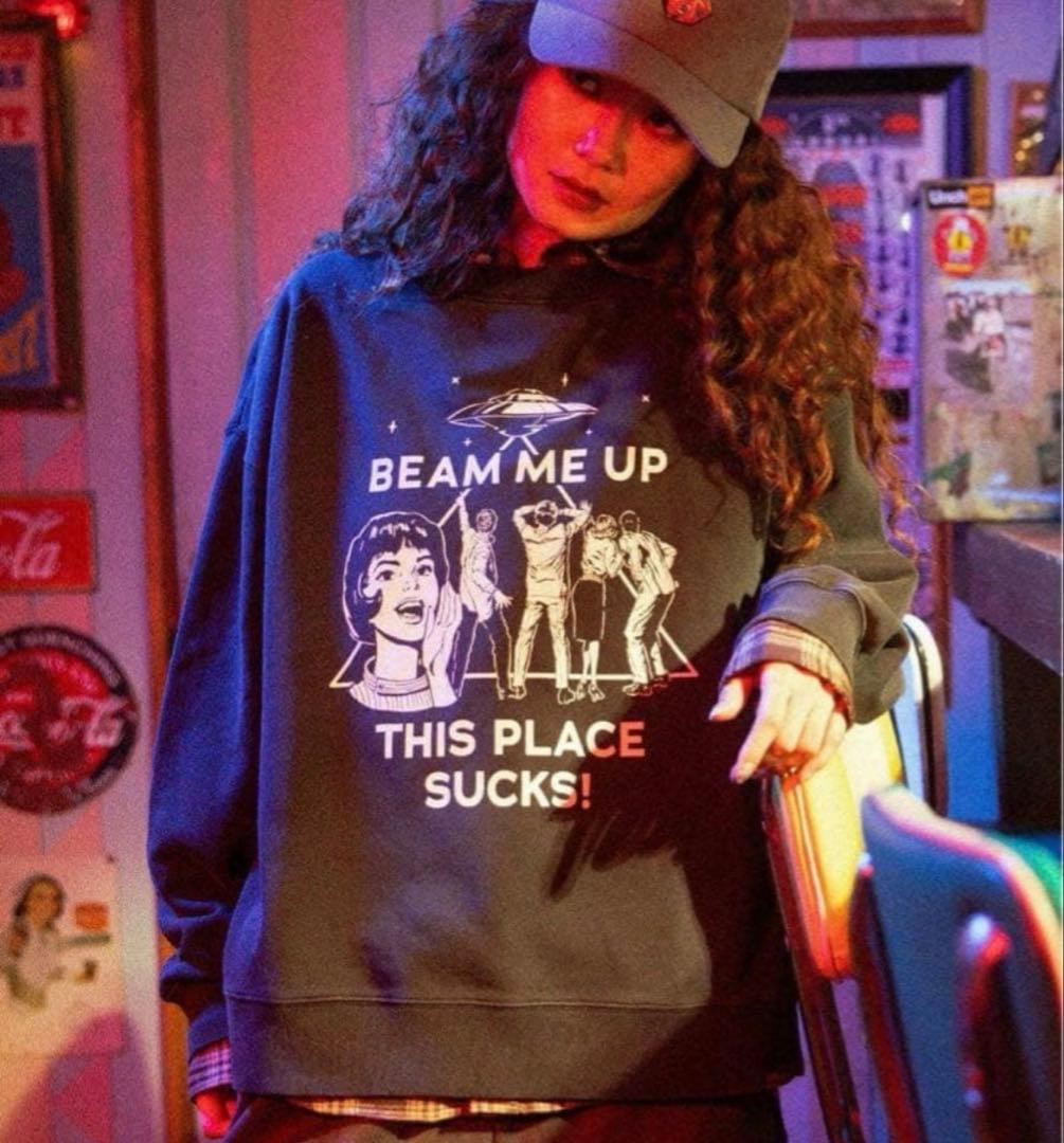 ゴ*ラ様 ストレンジャー・シングス スウェット　グリーンパークス　ミネトンカ　新