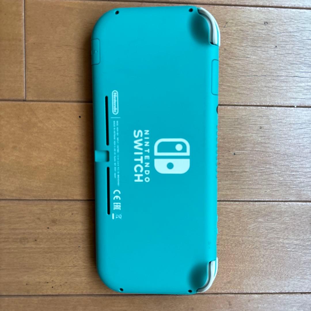 Nintendo Switch Lite ターコイズ　電源ケーブル、箱有り