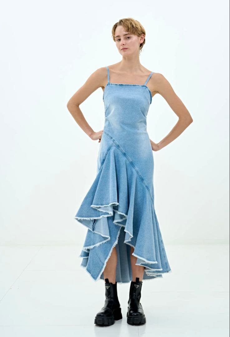 the toe Libyan Denim Onepiece デニム　ワンピース