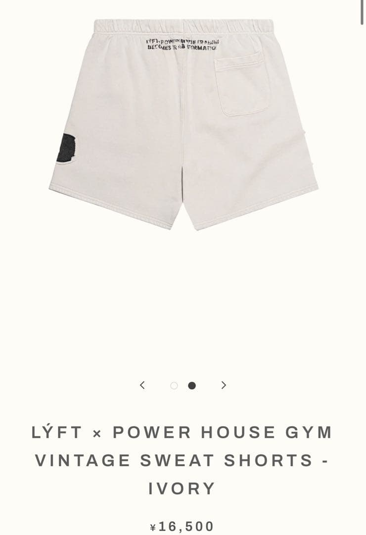 LYFT パワーハウスジム　ショートパンツ　L