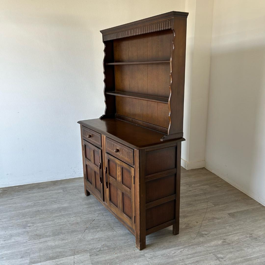 イギリス アンティーク　家具 ドレッサー カップボード ビンテージ 475A