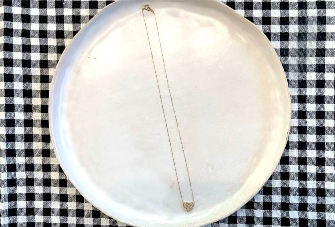 こりんビジュードM リバーシブルネックレス黒ハート