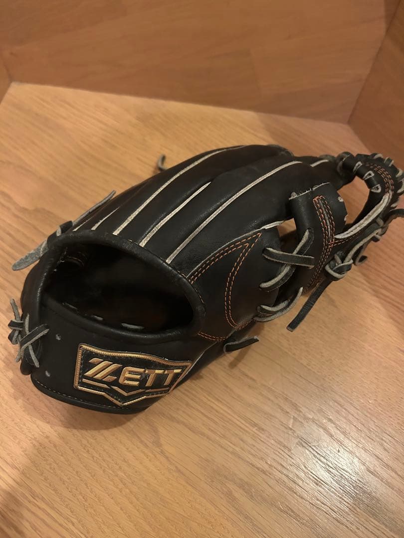 美品　ZETT 軟式野球 ネオステイタス セカンド・ショートBRGB31510N