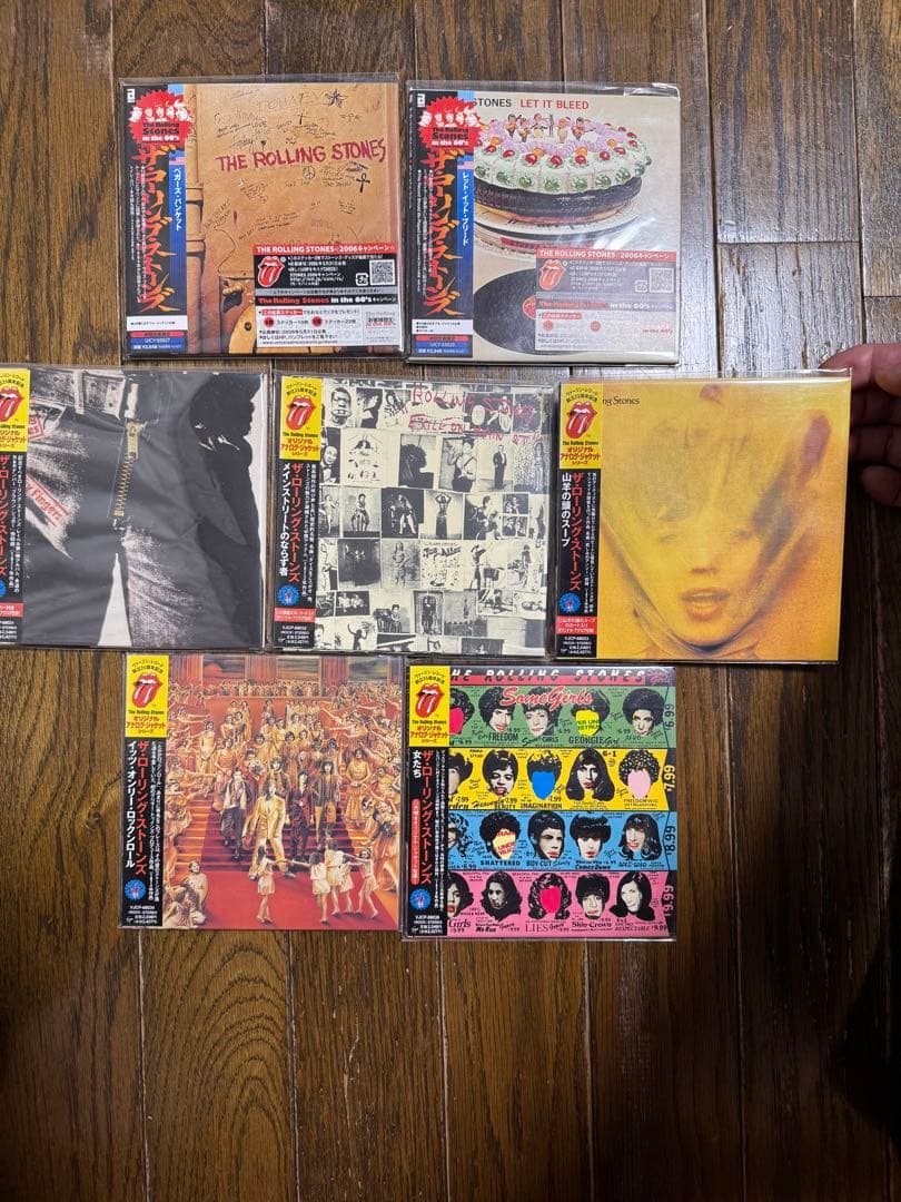 The Rolling Stones 紙ジャケットCD名盤7枚セット