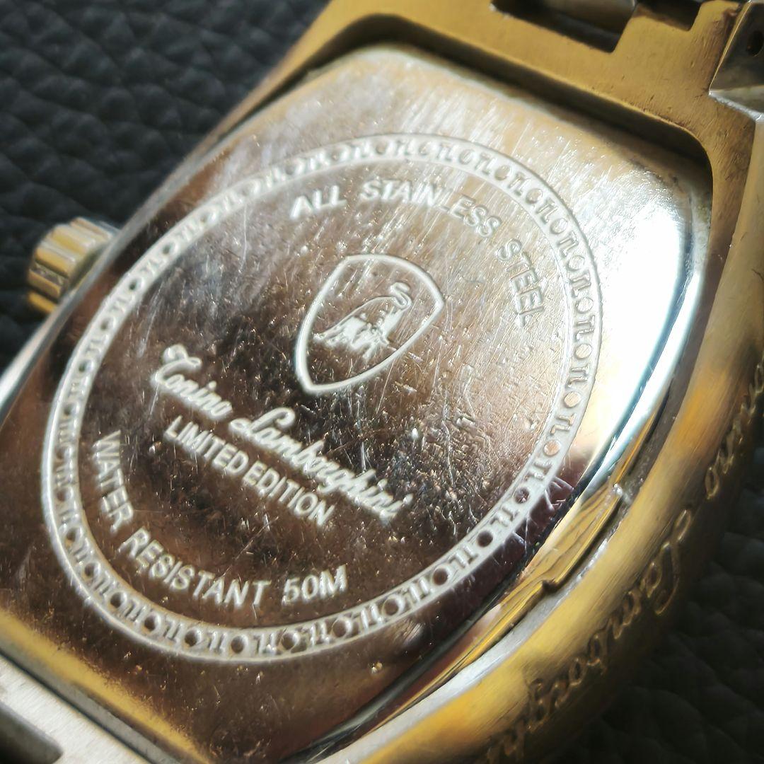 【限定品・完品】トニーノ・ランボルギーニ 腕時計 サン＆ムーン デイデイト 稼働