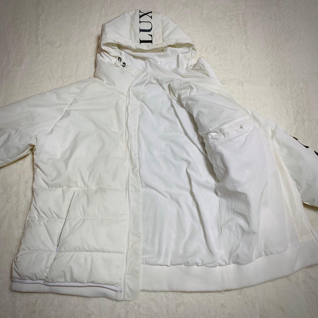 LUXEAKMPLUS【希少なXXLサイズ】ゴルフウェア ビッグロゴ 中綿ジャケ