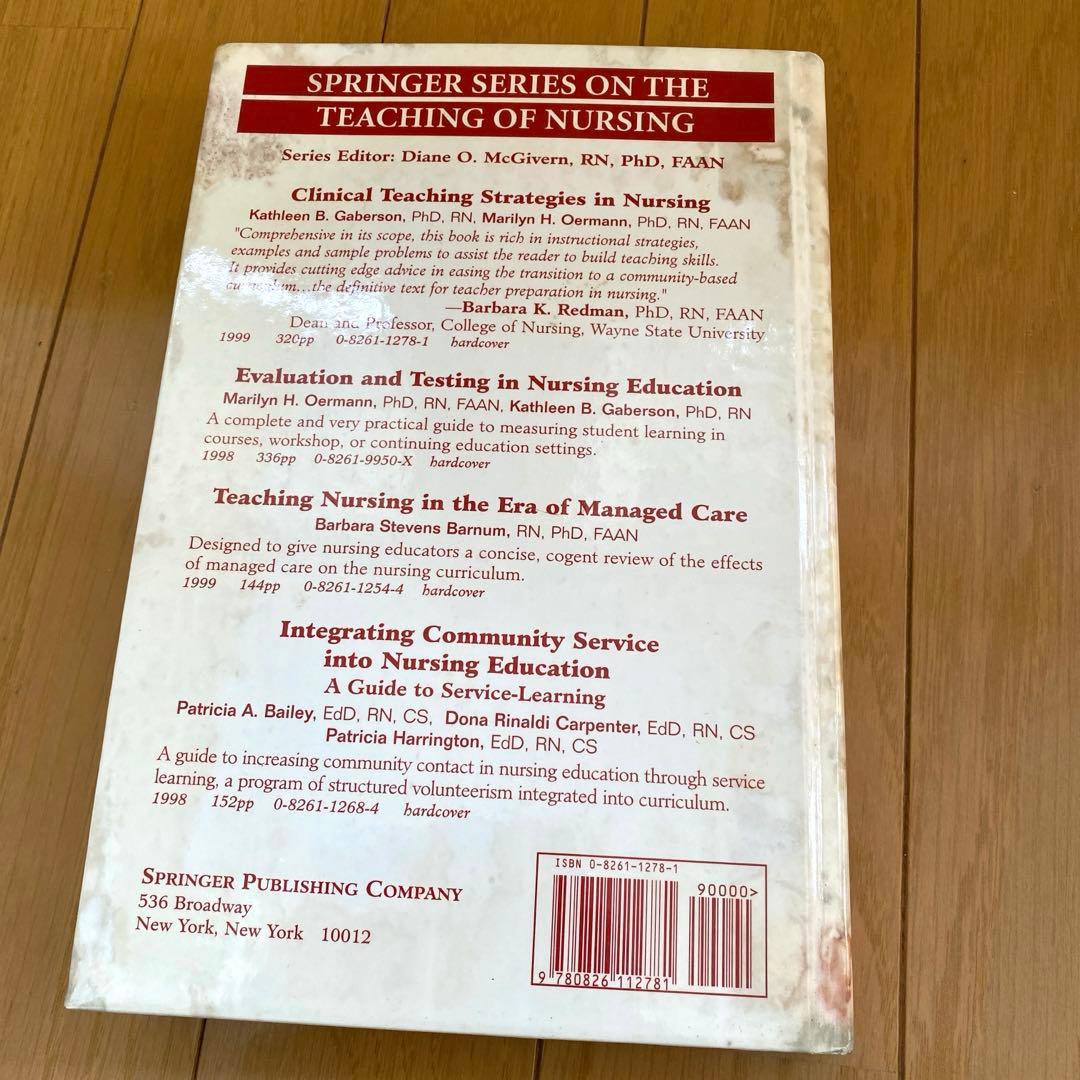 洋書 Clinical Teaching Strategies in Nursing