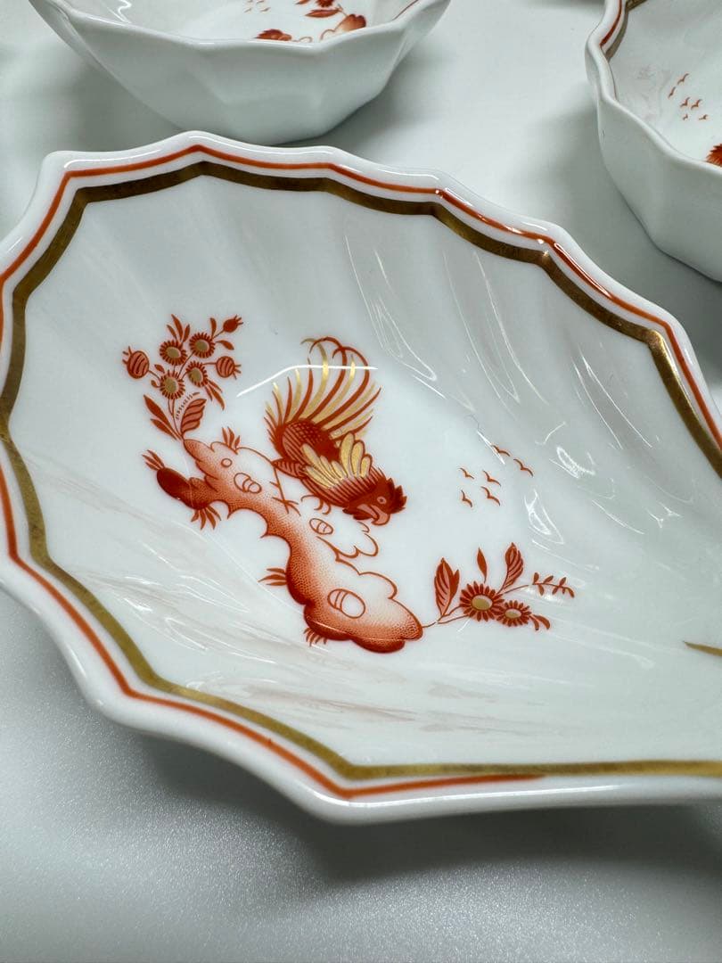 Richard Ginori レッドコック スプーンレスト 小皿 7枚セット