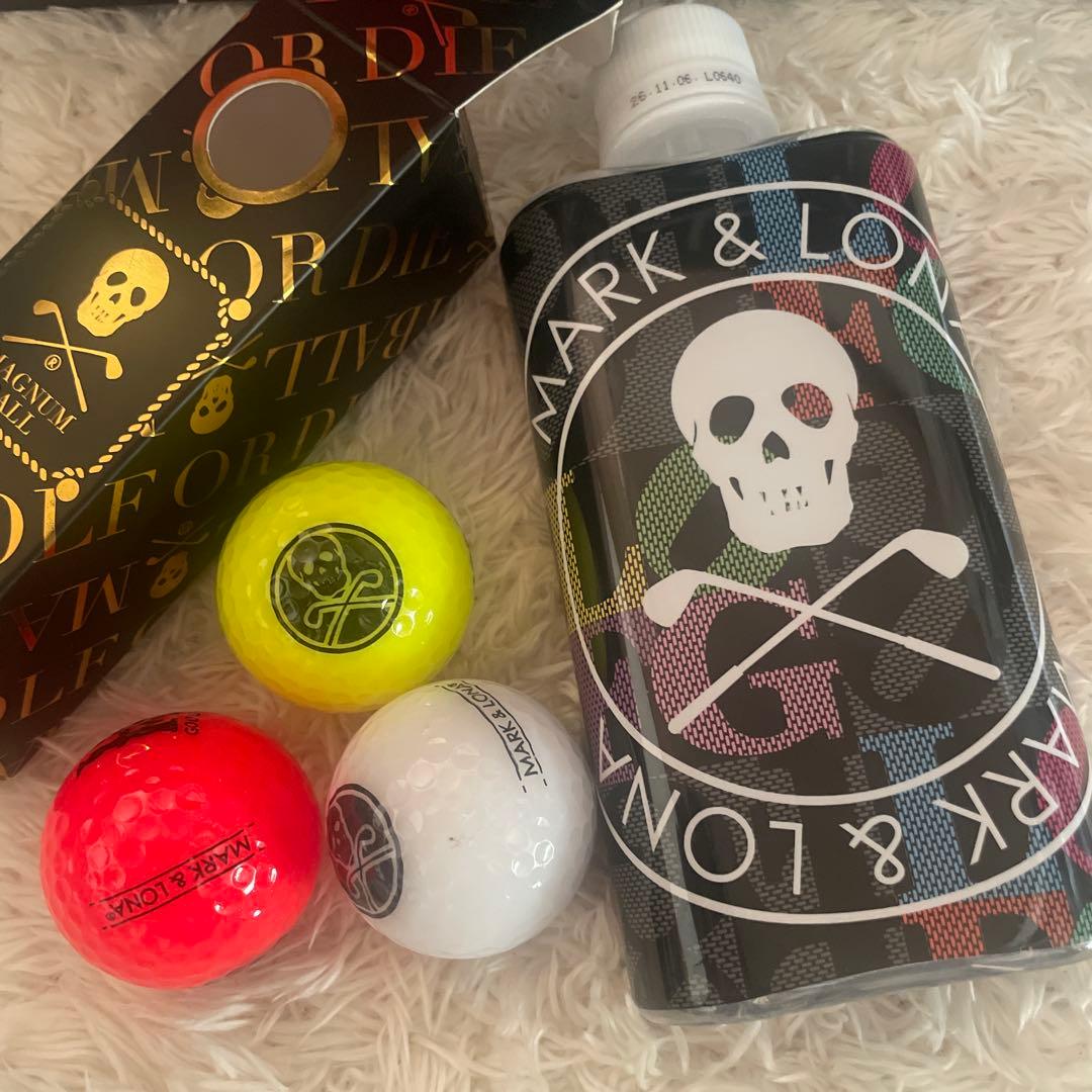 MARK & LONA ゴルフ　パターマット&ゴルフボール　【新品】
