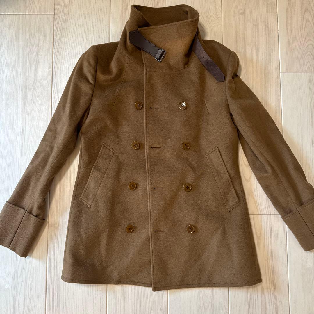 ブラウン ダブルブレスト ピーコート　ヴィヴィアンウエストウッド　サイズ46