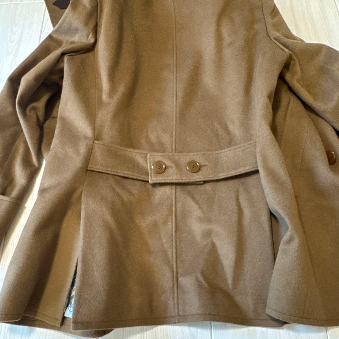 ブラウン ダブルブレスト ピーコート　ヴィヴィアンウエストウッド　サイズ46