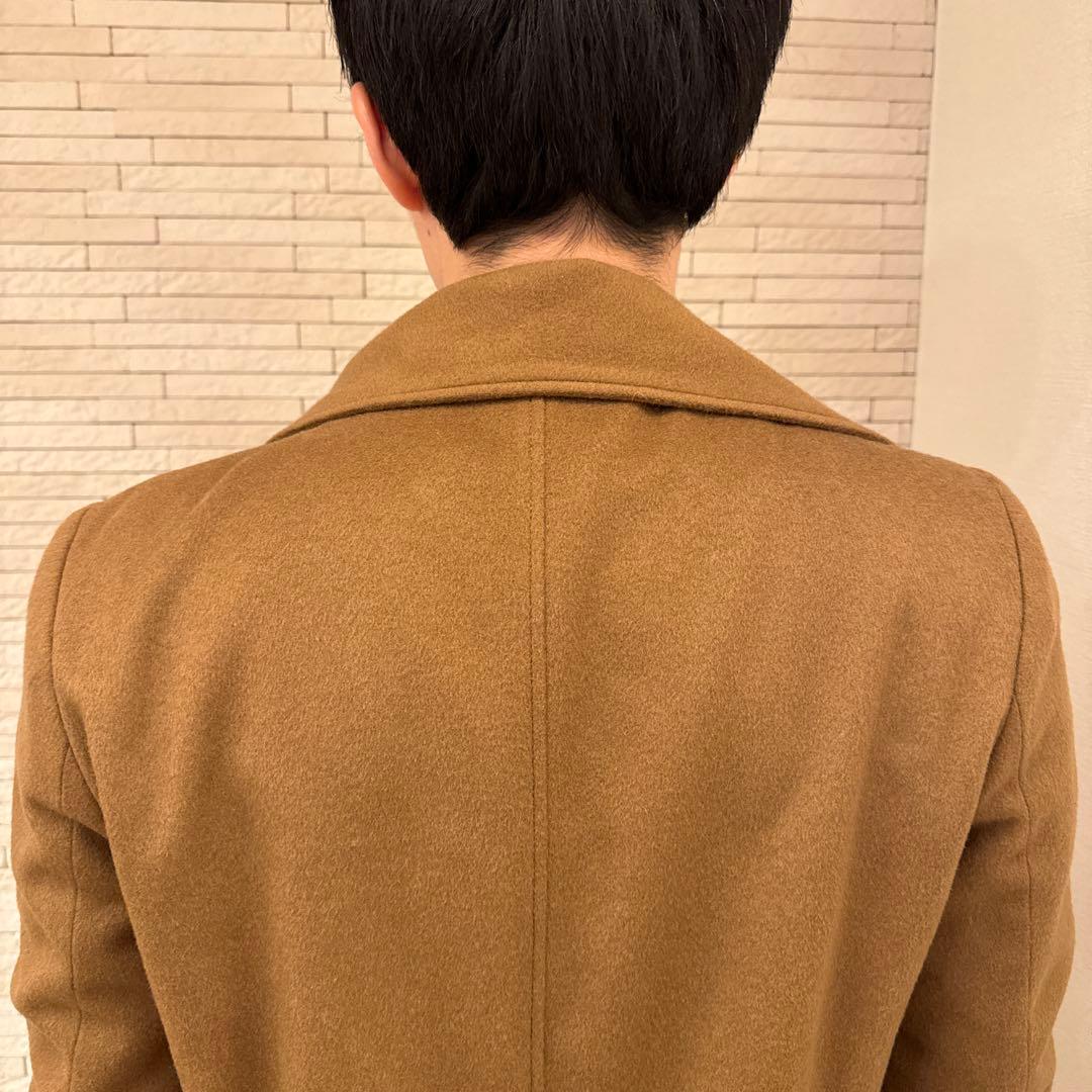 ブラウン ダブルブレスト ピーコート　ヴィヴィアンウエストウッド　サイズ46