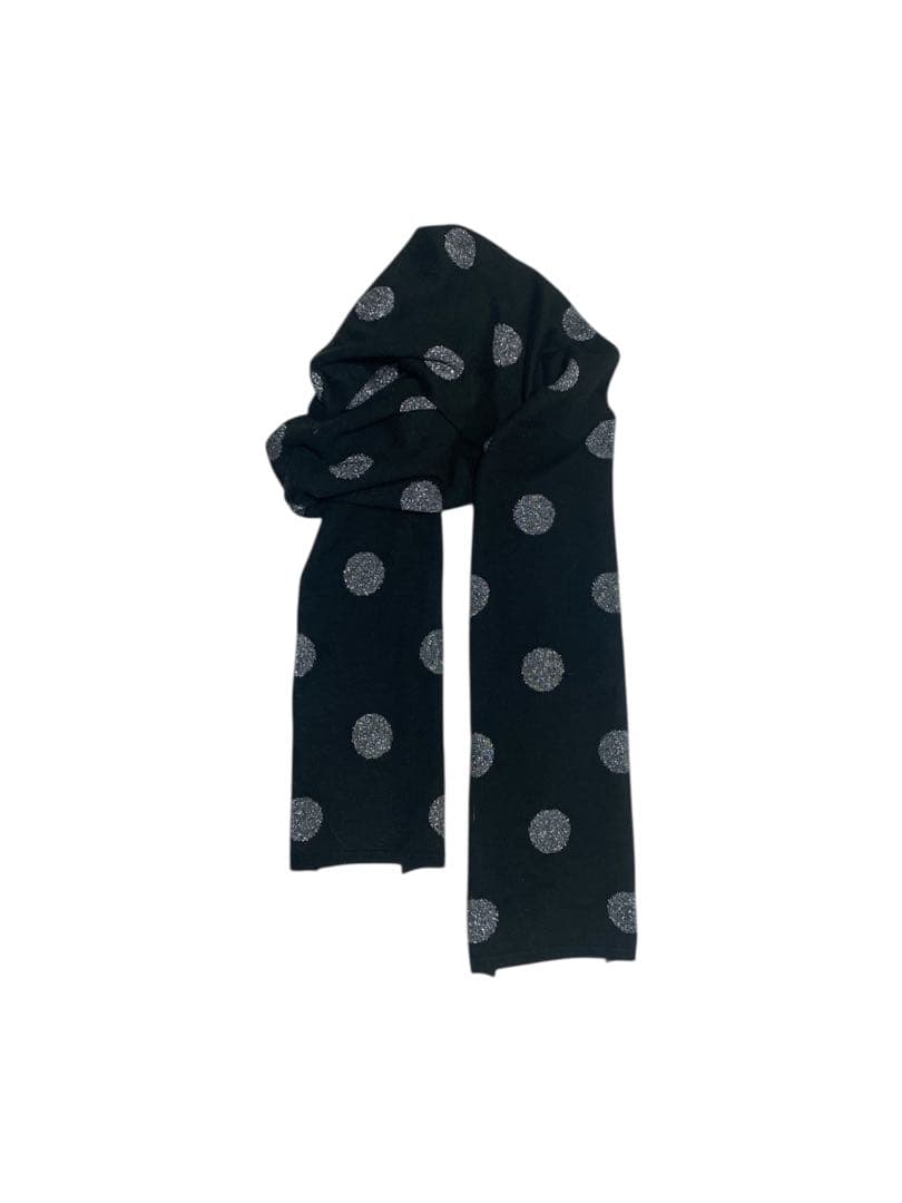 小物 2000s archive Polka dot long scarf y2k
