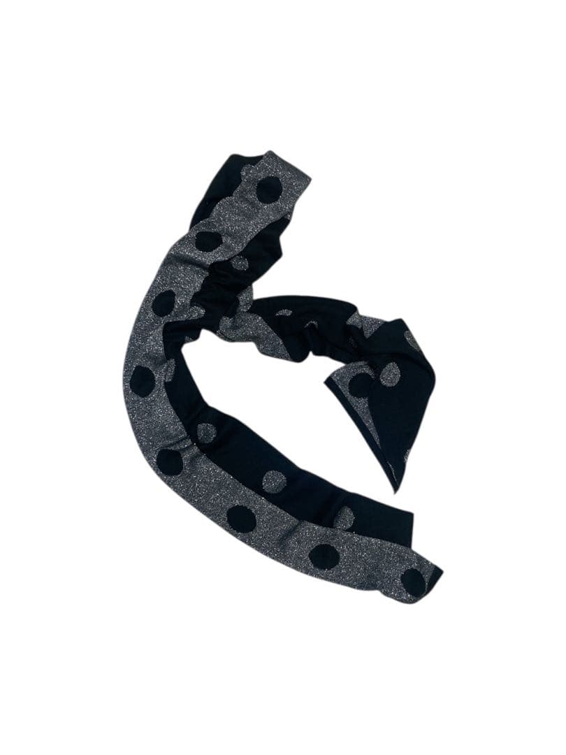 小物 2000s archive Polka dot long scarf y2k