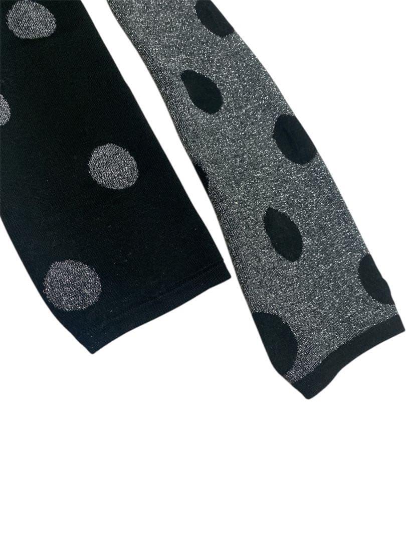 小物 2000s archive Polka dot long scarf y2k