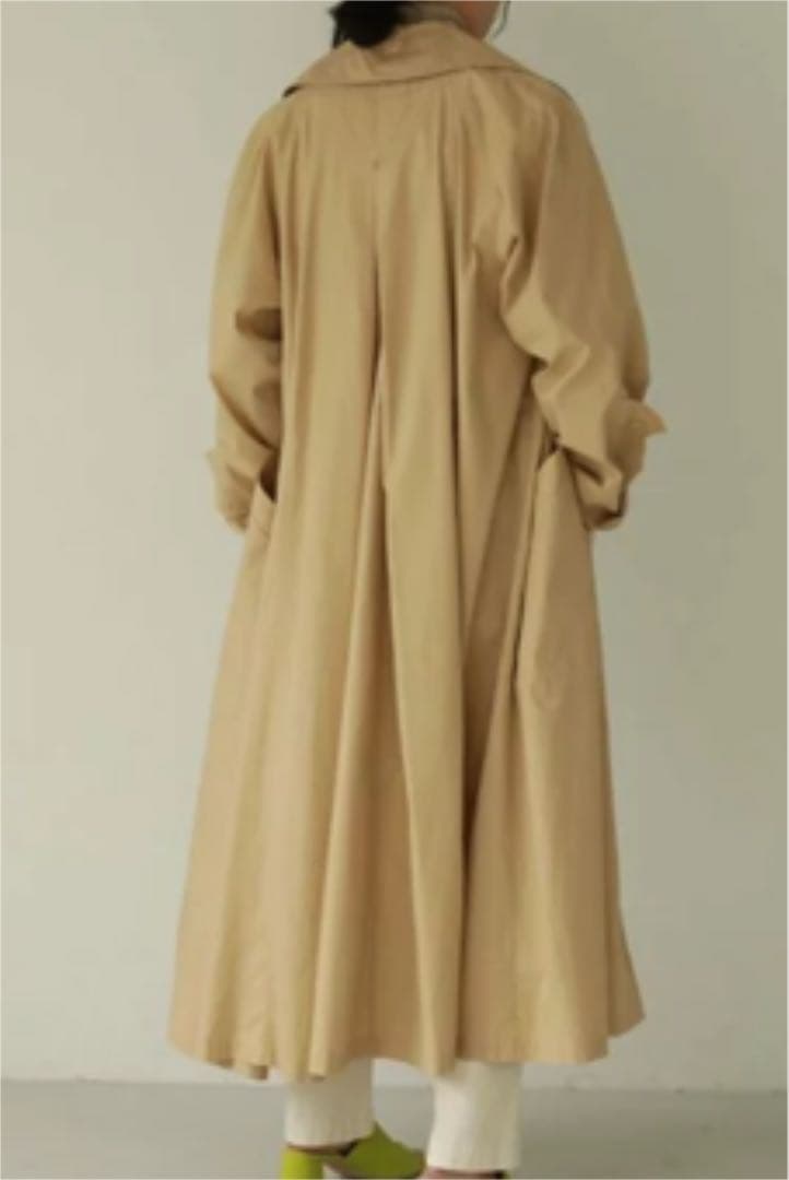 ★ちゃま★新品未使用 タックオーバートレンチコート