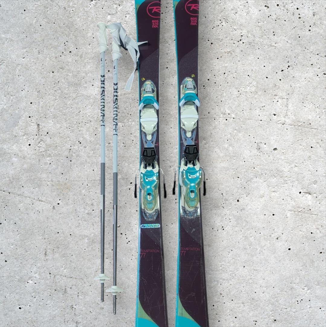ROSSIGNOL 152 ロシニョール テンテーション 77 スキーセット