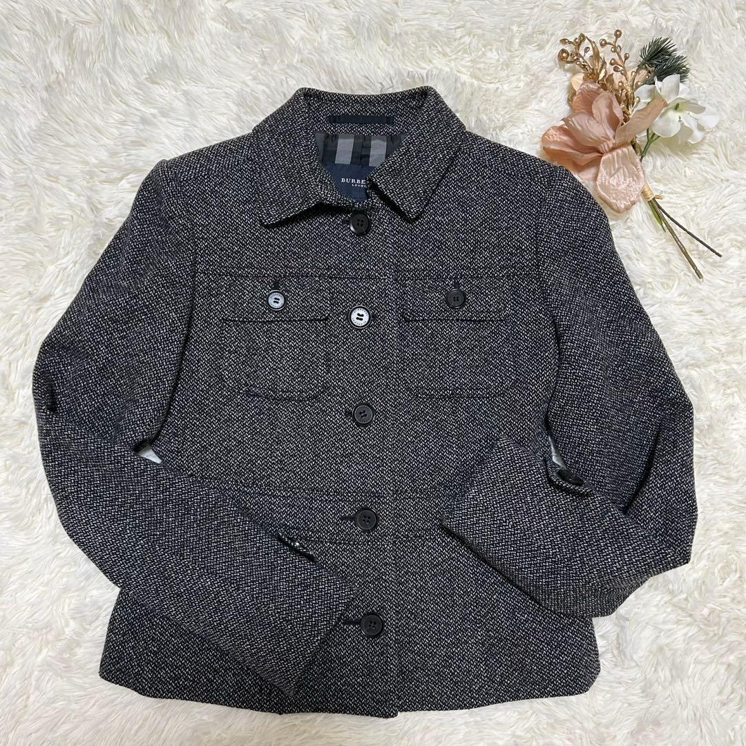 Ana　バーバリー　ロンドン　テーラードジャケット ツイード素材