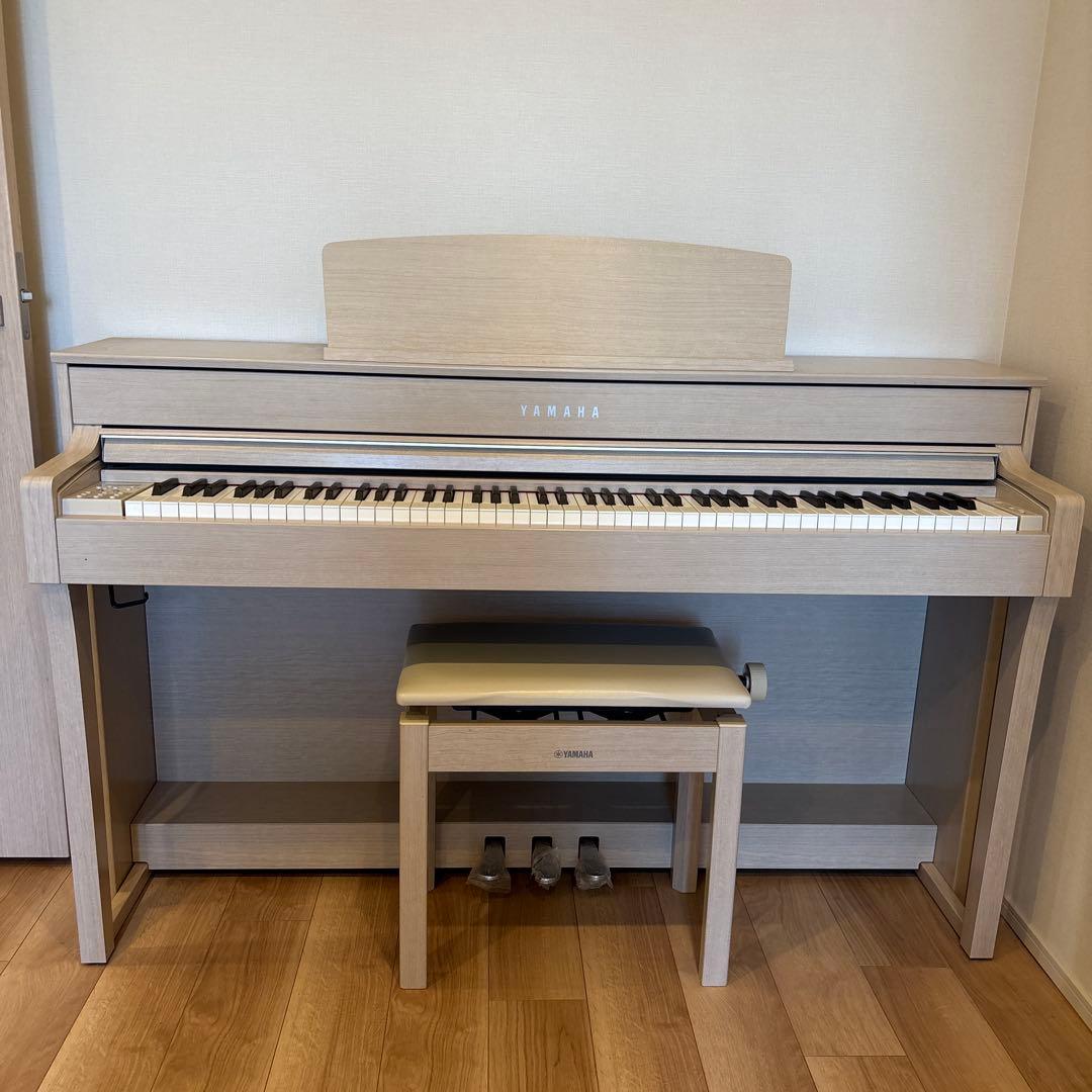 YAMAHA CLP-645 デジタルピアノライトウッド