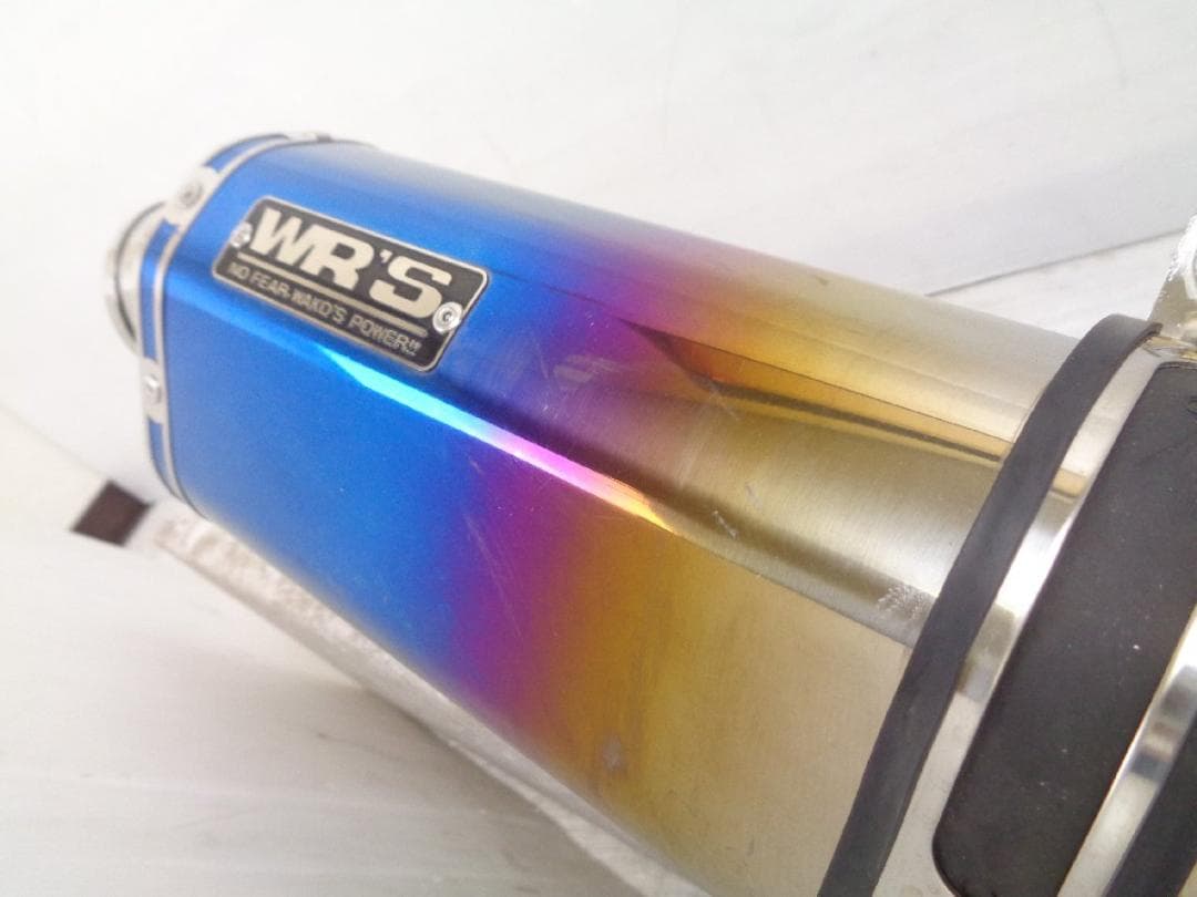 SV650 SV650X 16-24 WR'S チタン スリップオンマフラー