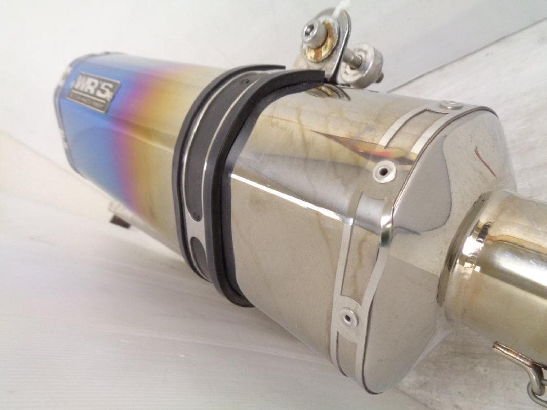 SV650 SV650X 16-24 WR'S チタン スリップオンマフラー