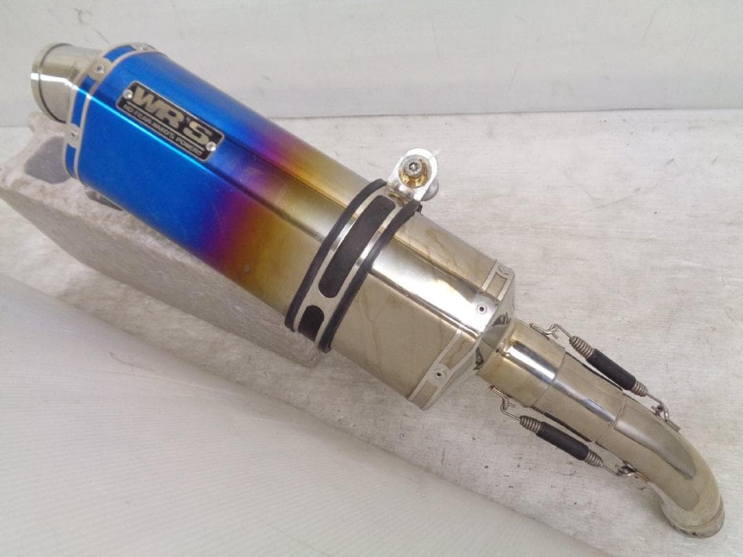 SV650 SV650X 16-24 WR'S チタン スリップオンマフラー