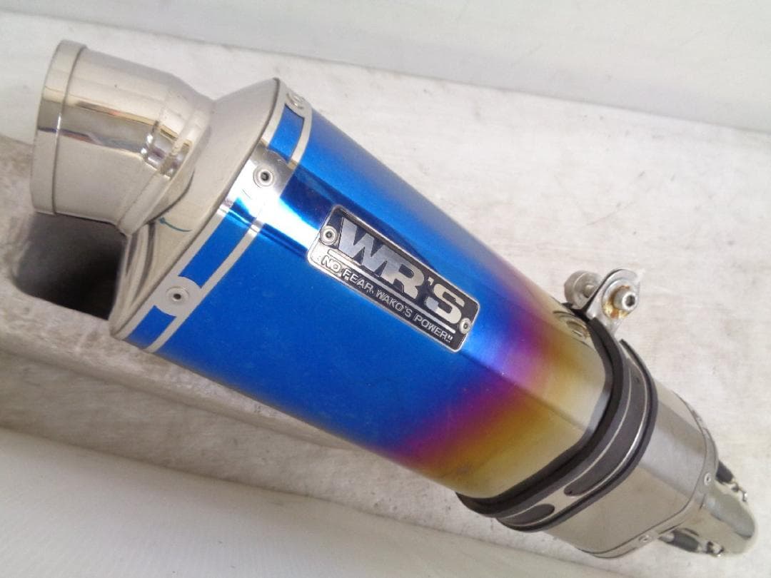 SV650 SV650X 16-24 WR'S チタン スリップオンマフラー