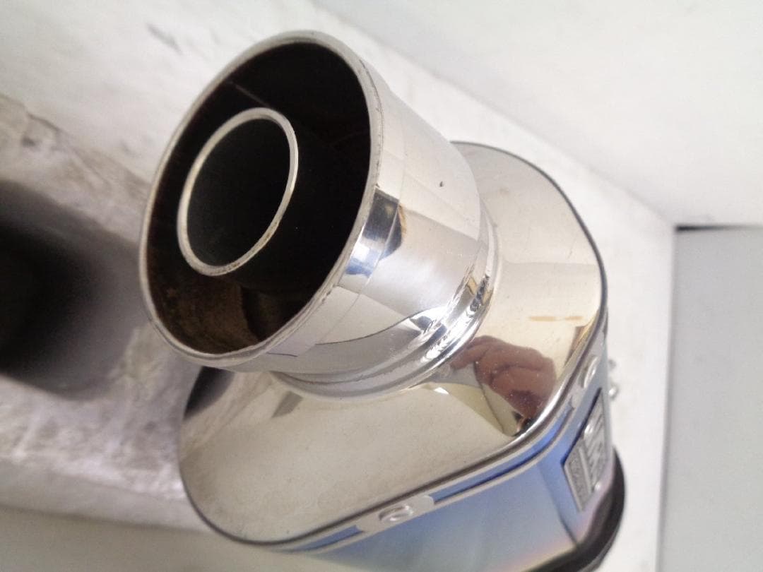 SV650 SV650X 16-24 WR'S チタン スリップオンマフラー