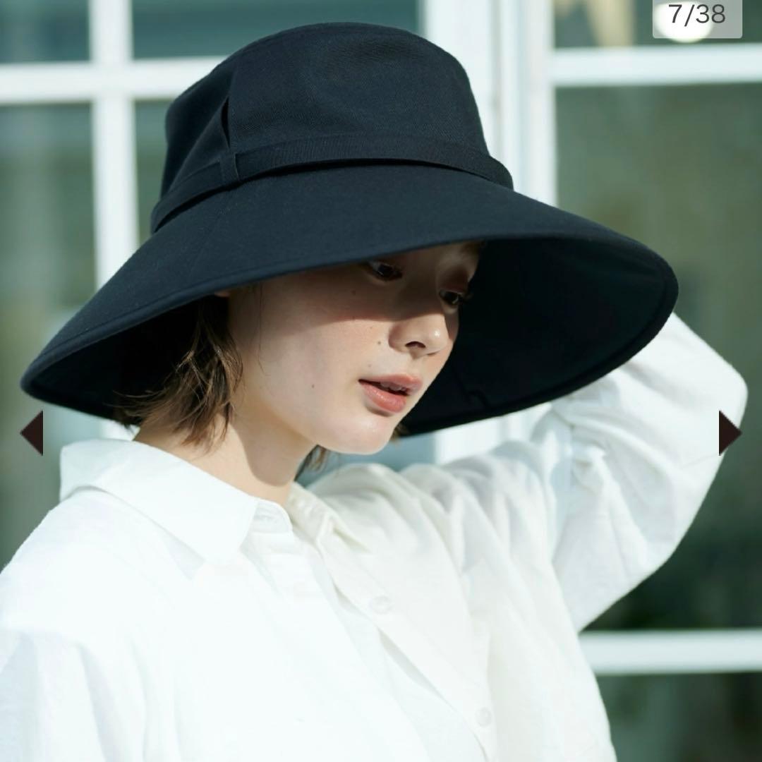 サンバリア100 ウィンドハット ブラック