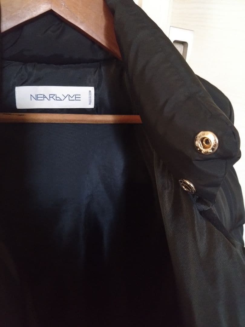 美品*NEARBYME　ボリュームダウンベスト