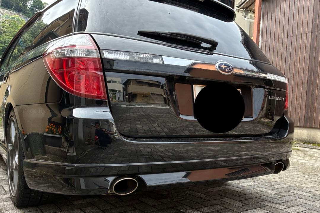 柿本改マフラー KRnoble Ellisse BPレガシィツーリングワゴン用