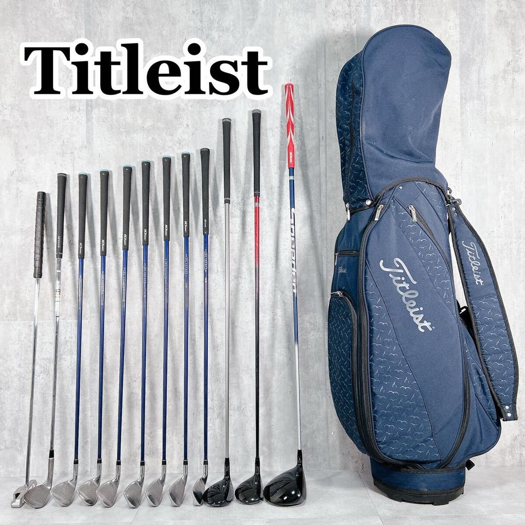 V102 タイトリスト 他 メンズ ゴルフ クラブ セット 13点