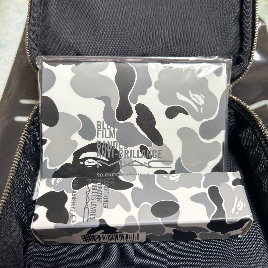 APE×MAC メイクポーチ(リップ+あぶらとり紙)３点セット新品未使用品