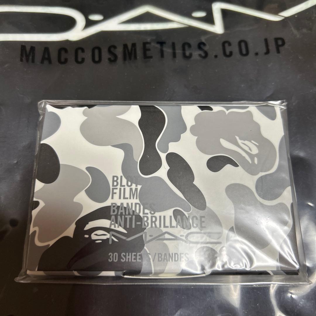 APE×MAC メイクポーチ(リップ+あぶらとり紙)３点セット新品未使用品