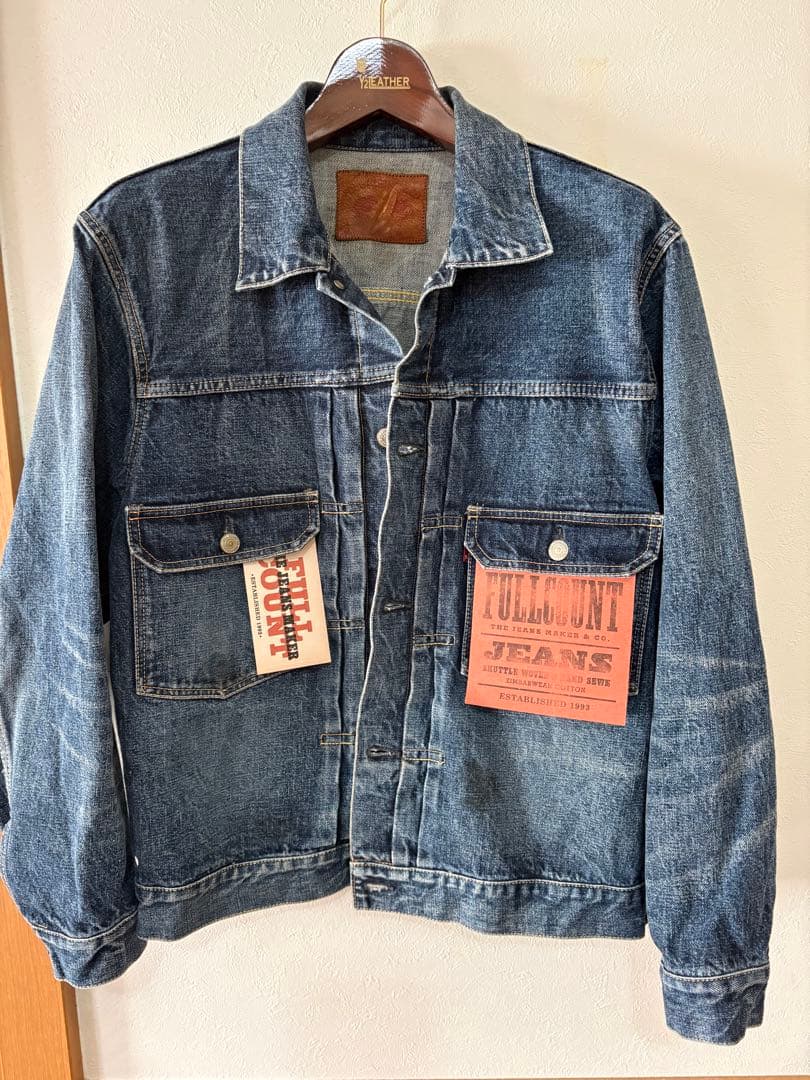 フルカウントLot 2050-2102XX 2nd Denim Jacket