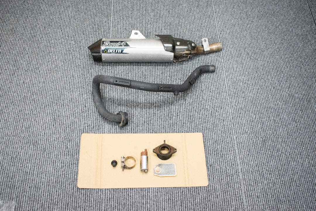 Barrel4 バレル4 マフラー サイレンサー トリッカー セロー