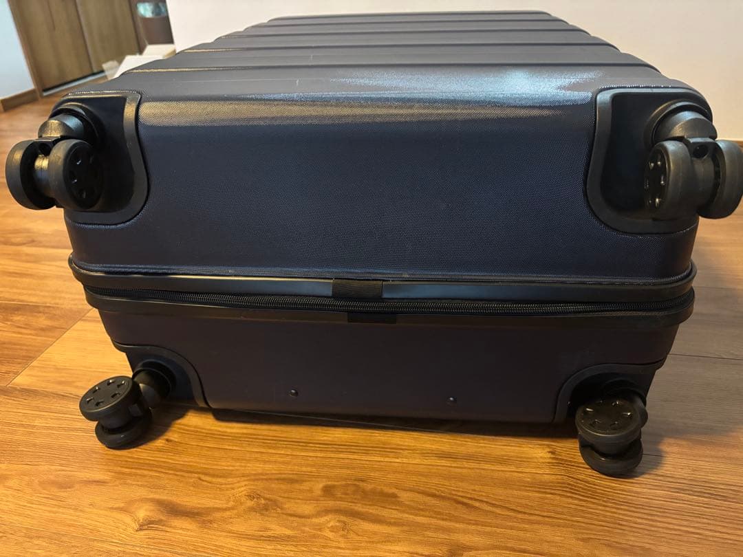 無印良品 スーツケース 87L ネイビー　キャリーケース